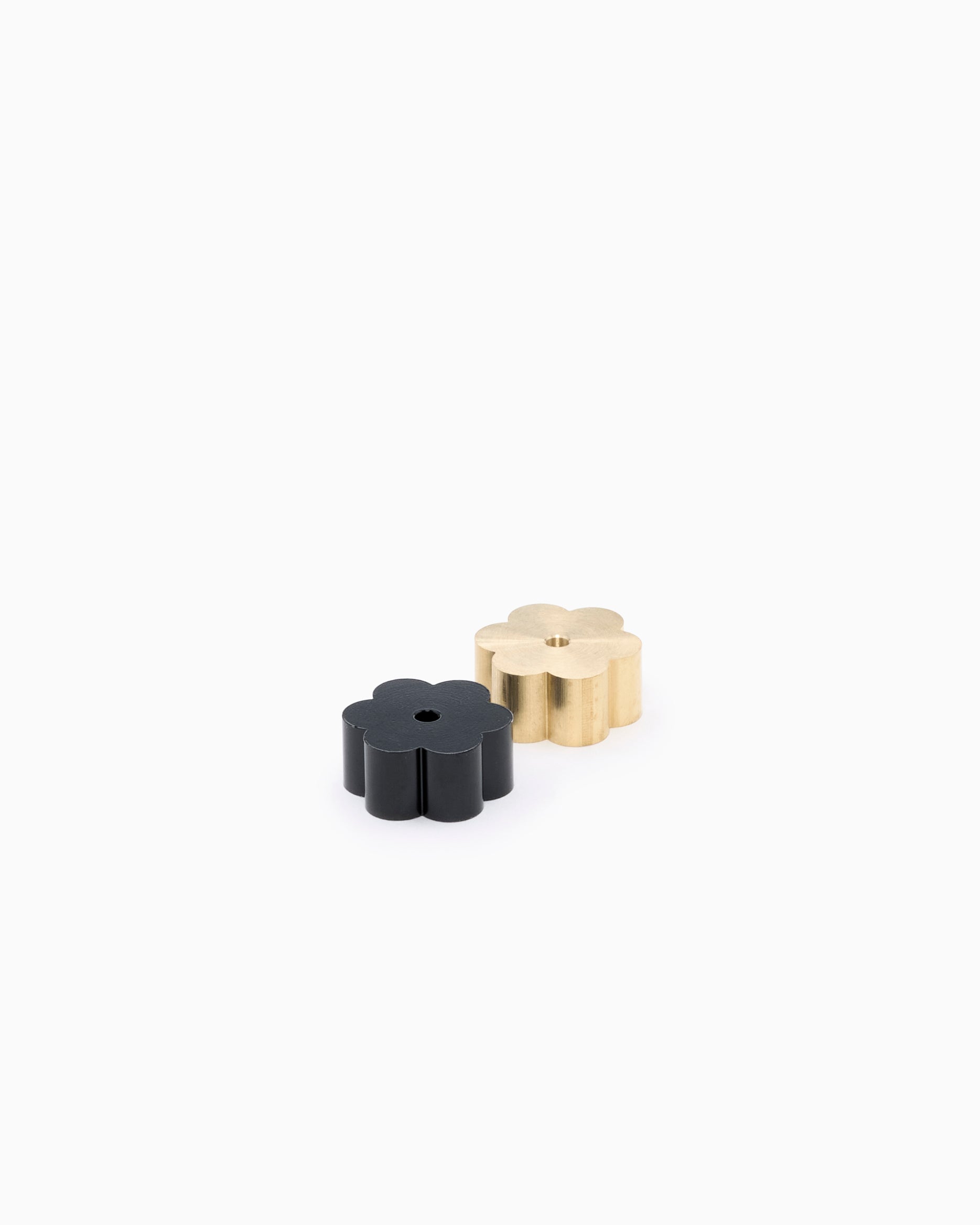 Mini Flower Incense Holder - Black
