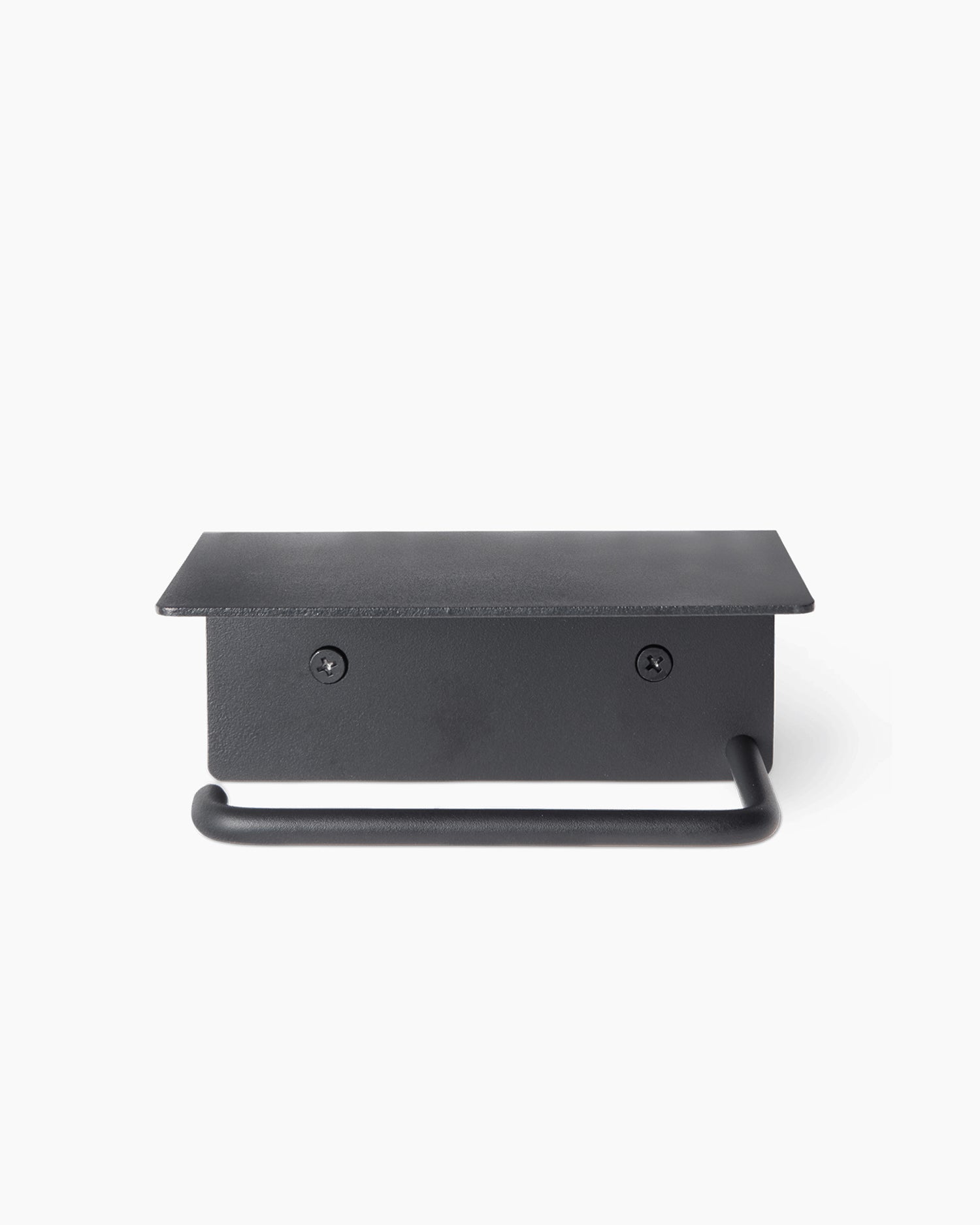 Dora Toilet Paper Holder - Shelf - Black