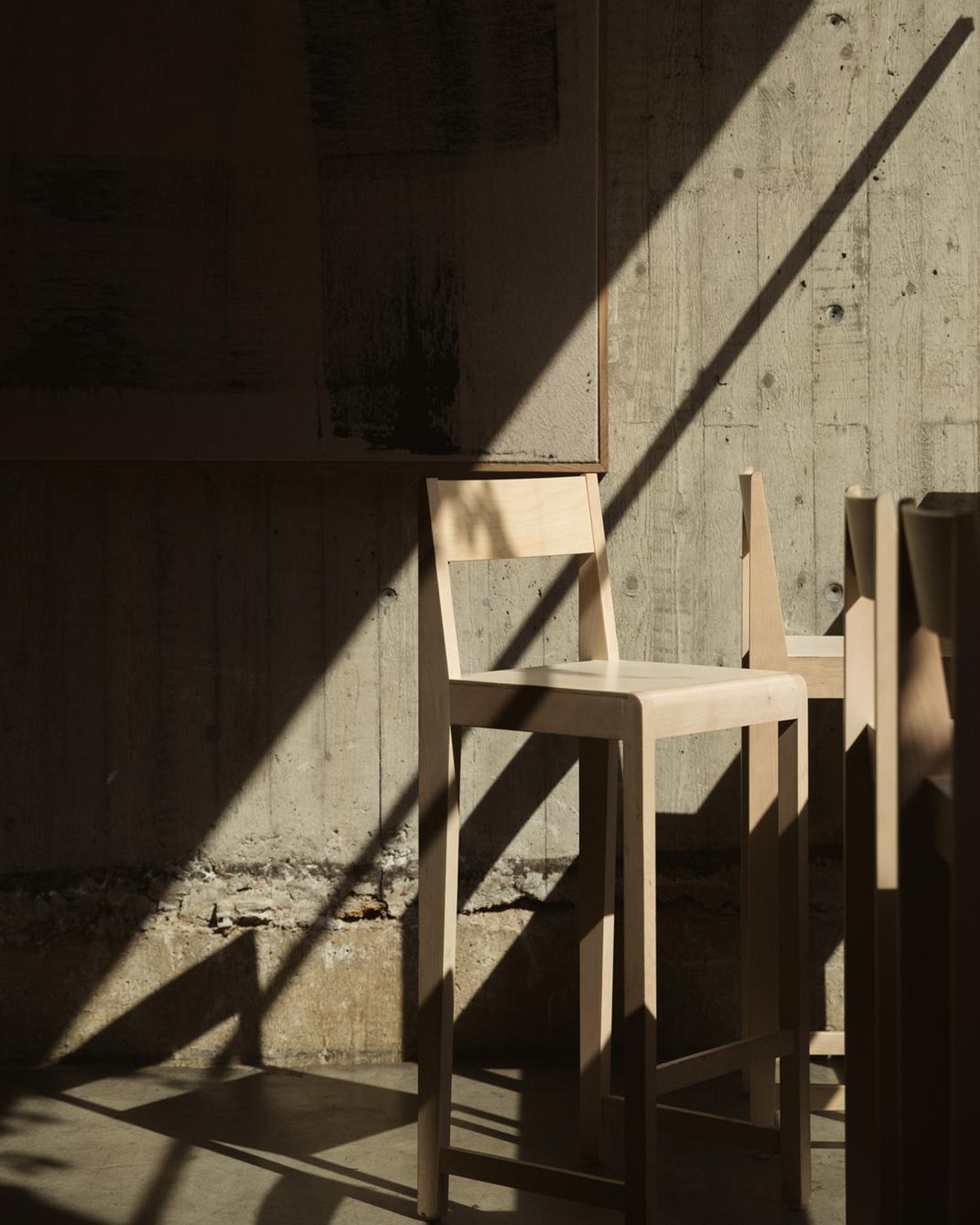 BAR CHAIR 01 H65 - Natural Birch