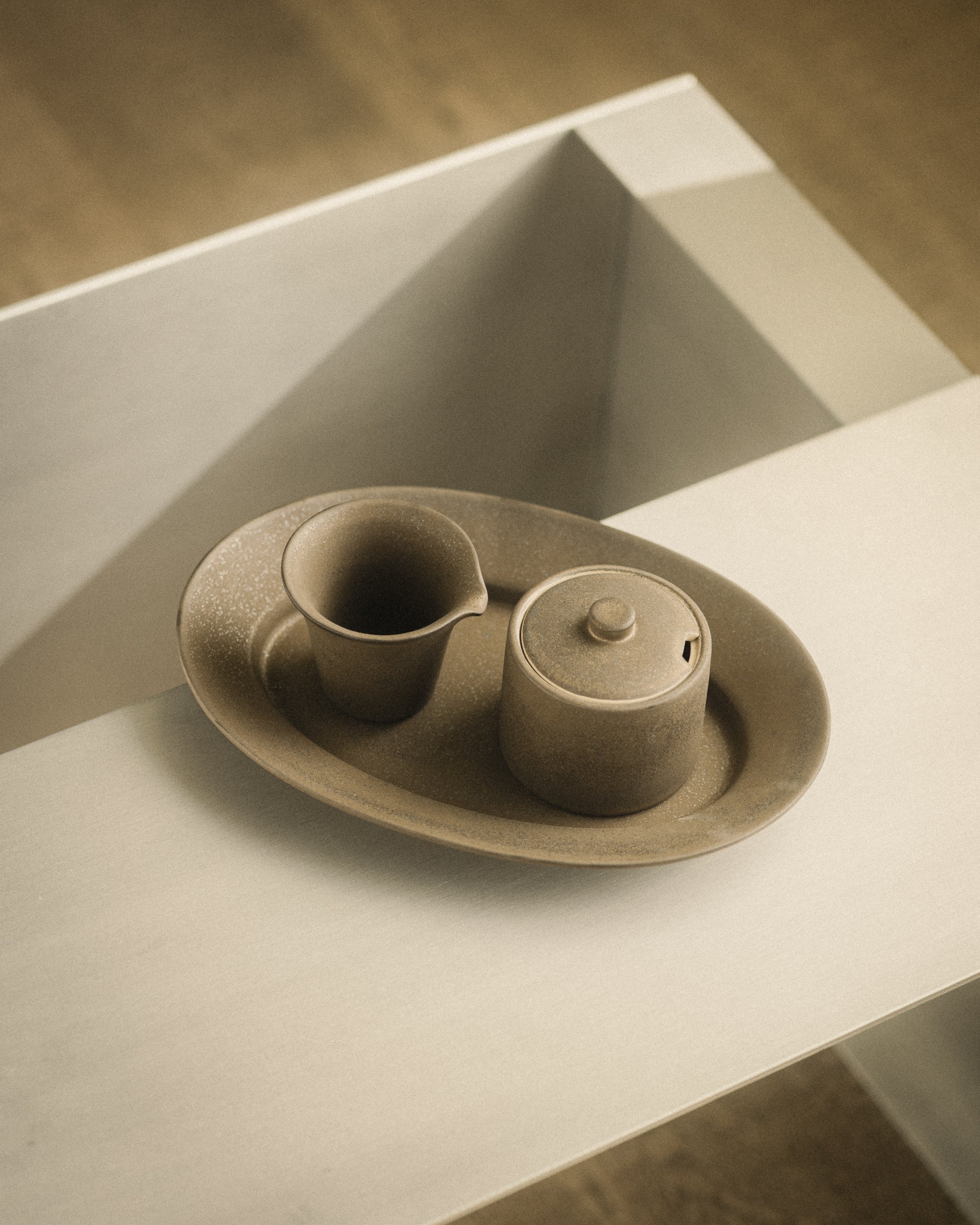 Creamer Pot- Copper Brown