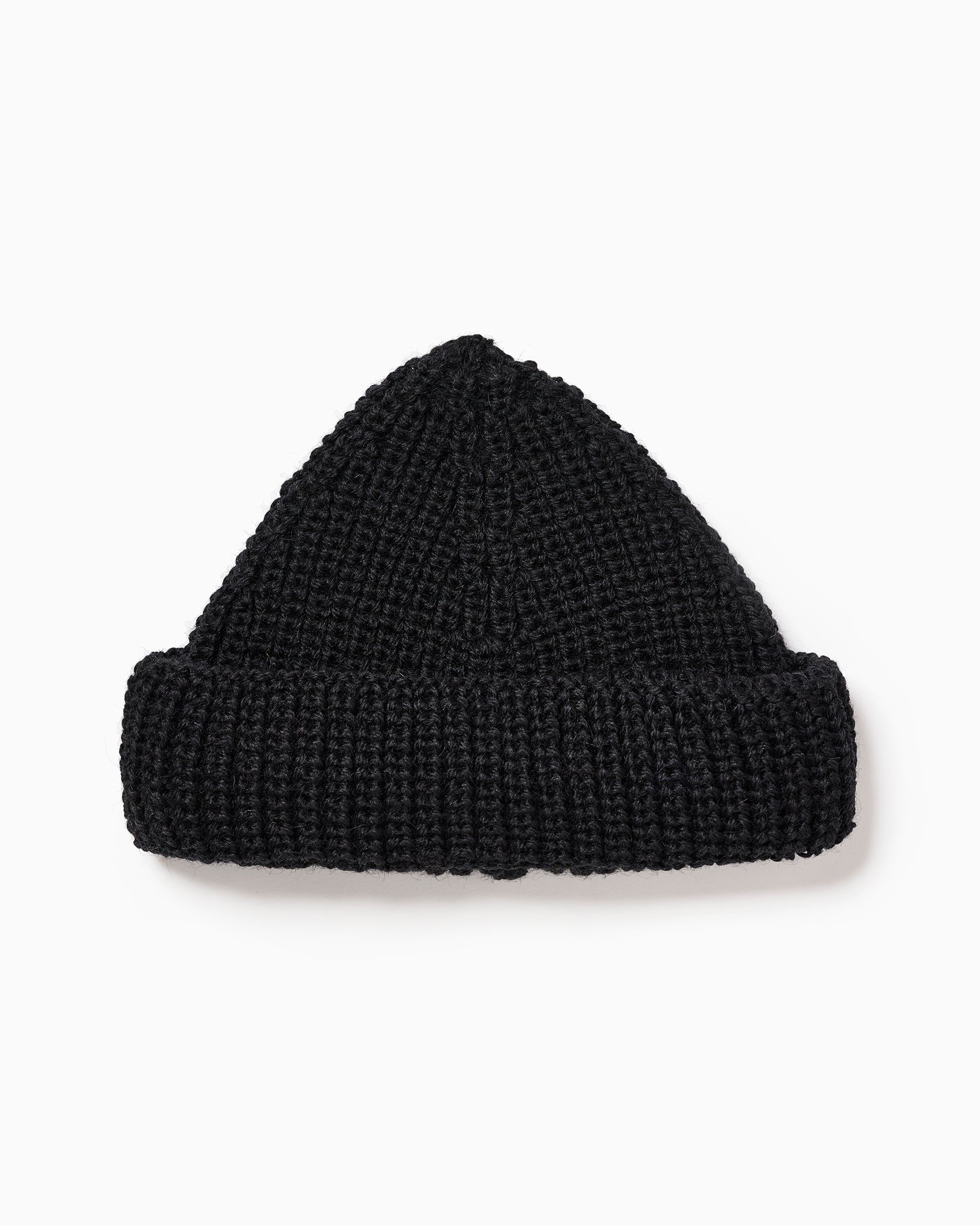 OFS. Short Wool Watch Cap - Black