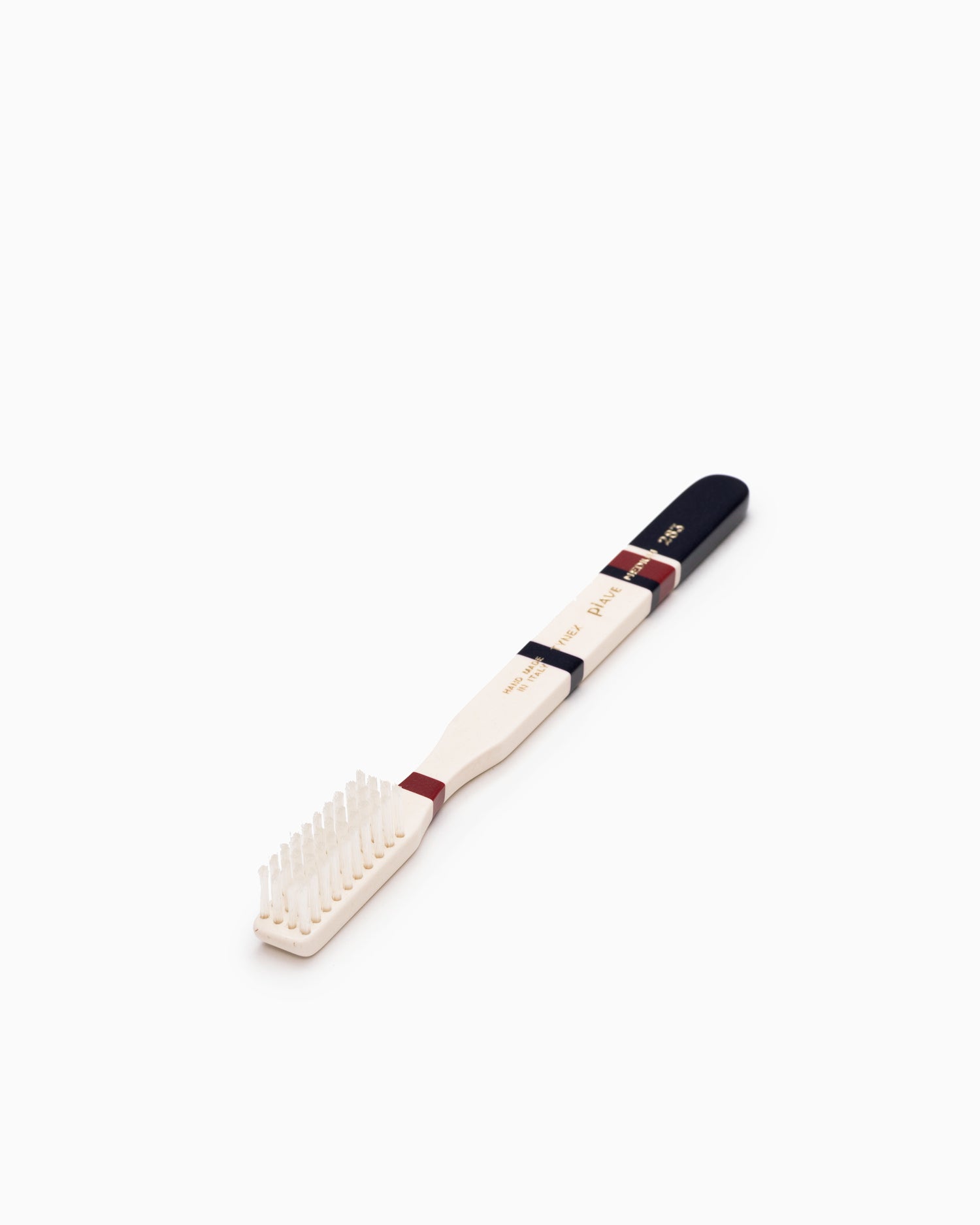 Piave Roma Toothbrush - Navy/Burgundy