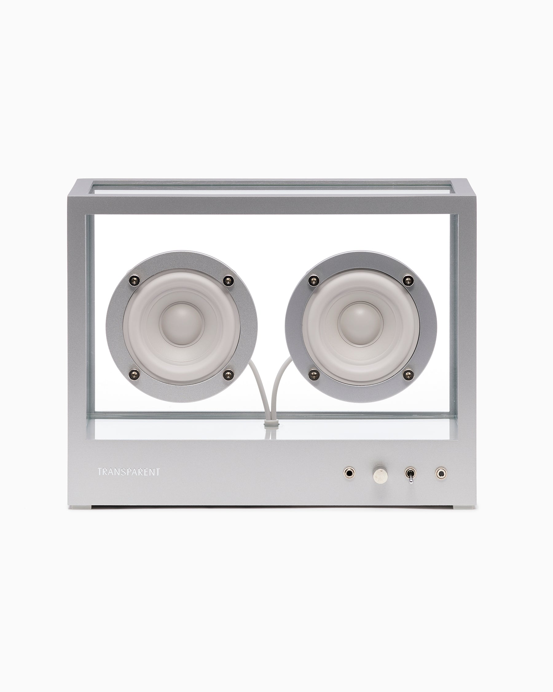 Small Transparent Speaker - Metal