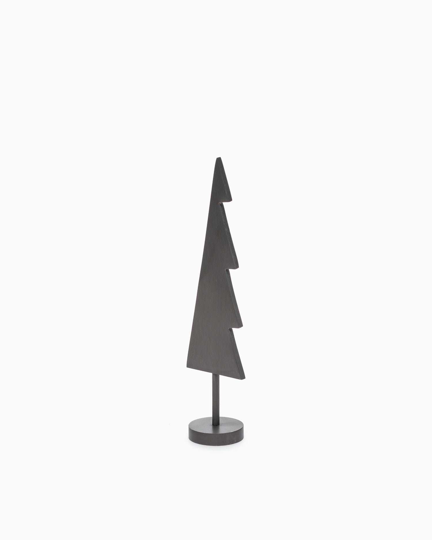 Winterland Black Brass Tree - Solid