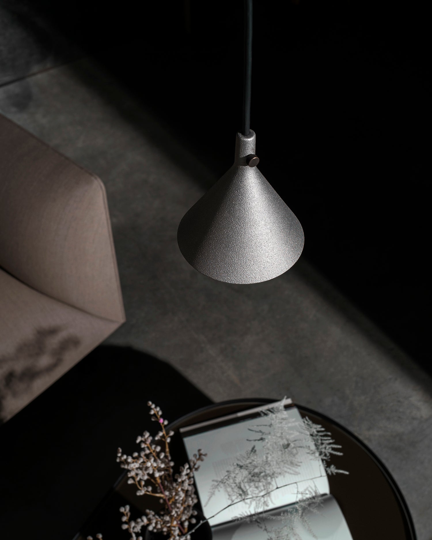 Cast Pendant- Black