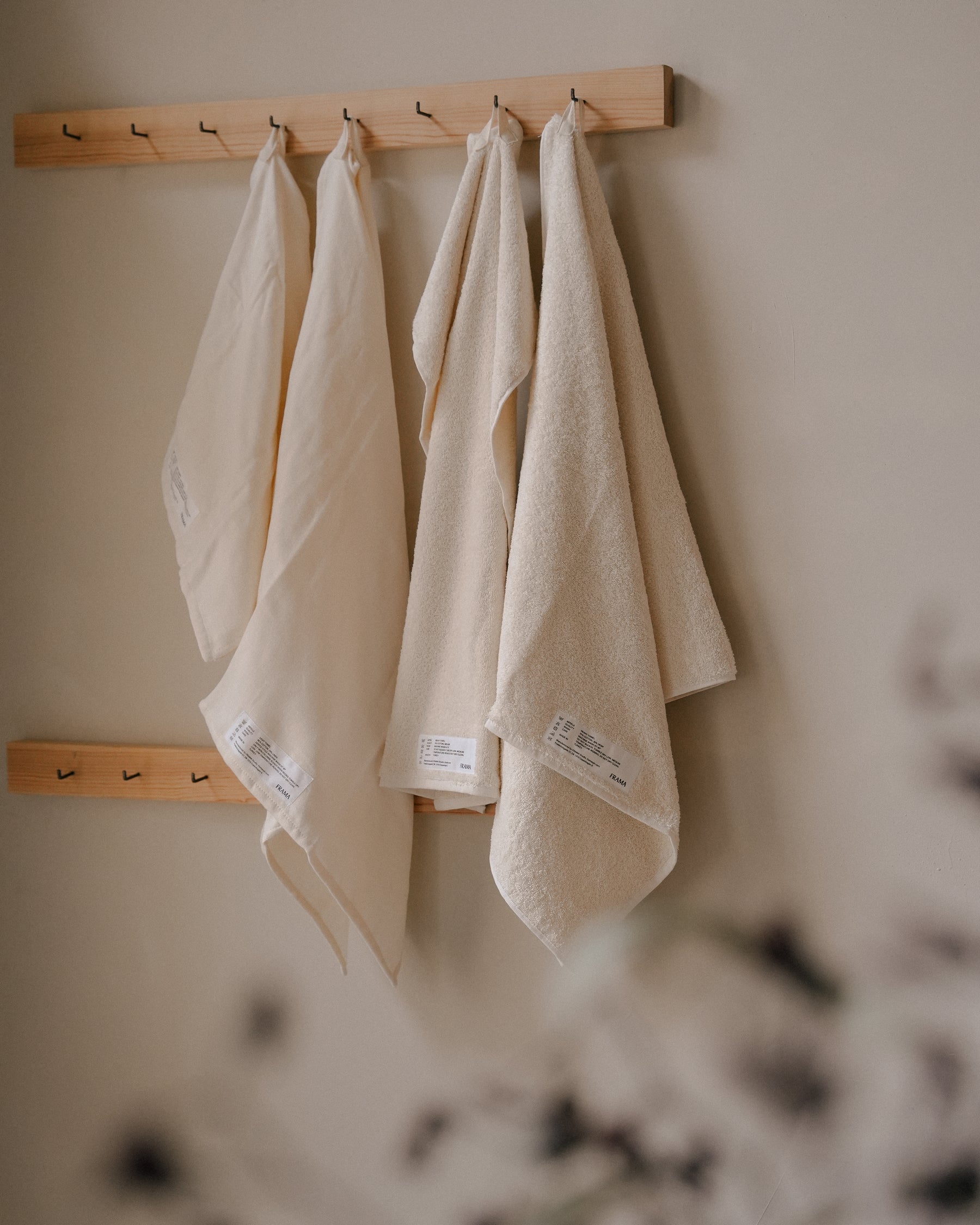 HEAVYTOWEL Bath Sheet - Bone White