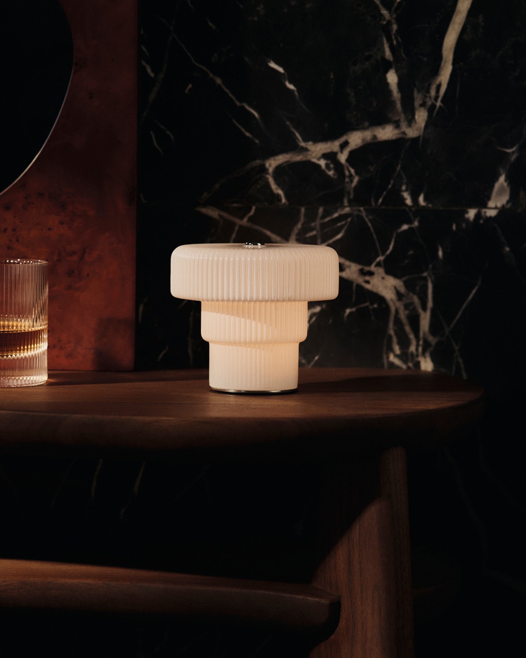 Ripple Portable Lamp - White