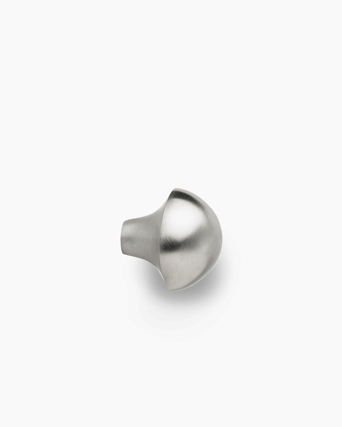 Mushroom Hook - Brushed Stainless Steel