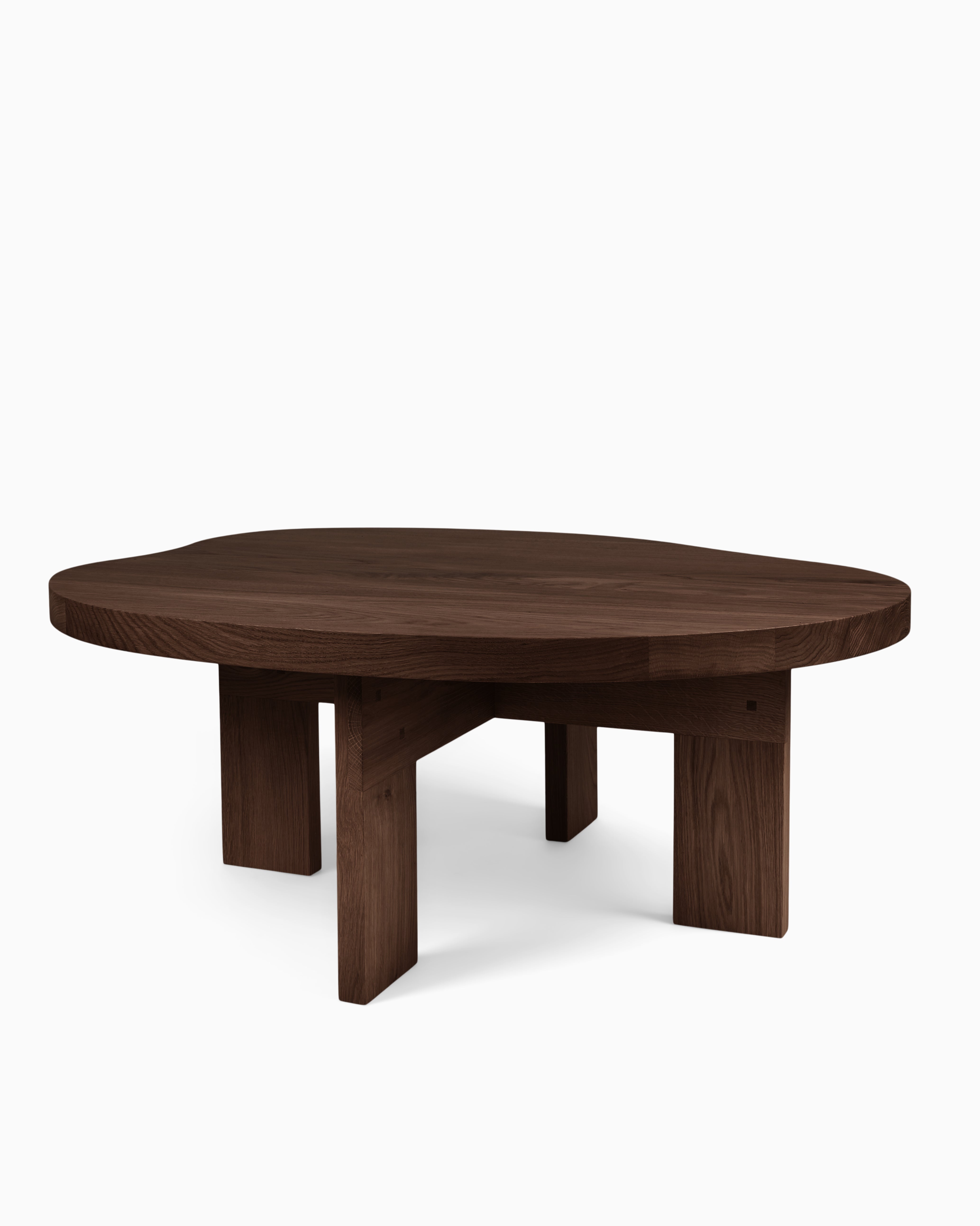 FARMHOUSE COFFEE TABLE - Pond - Dark Oak