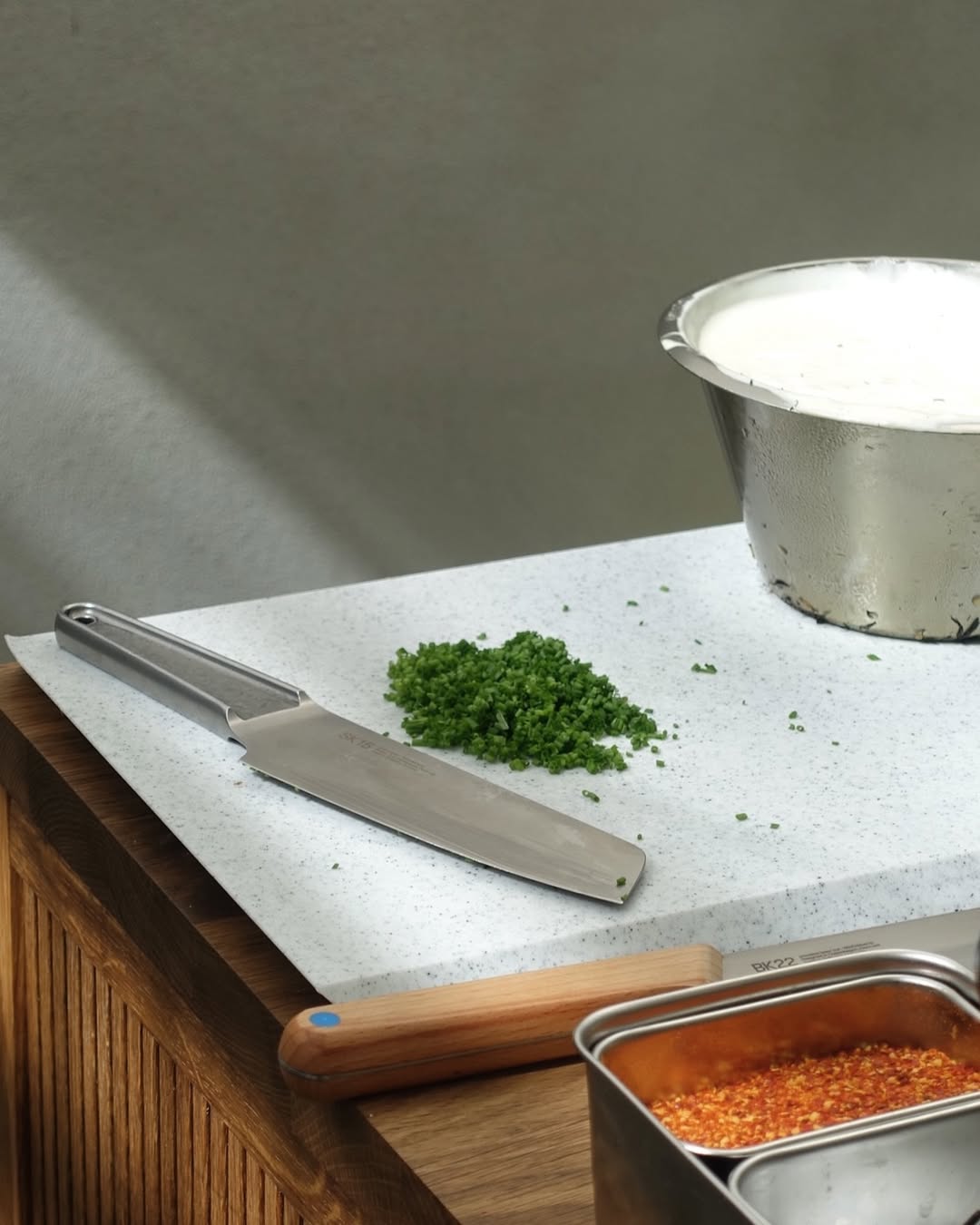 SK15 Forged Santoku Knife