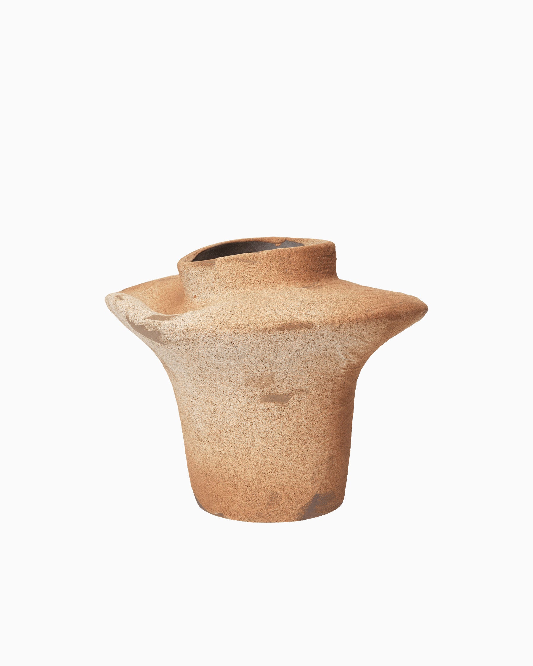 Evio Vase - Burnt Umber - Small